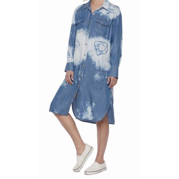 Billy T Dresses & Skirts - Billy T Women’s Soft Lyocell Sunspot Shirtdress Size Small